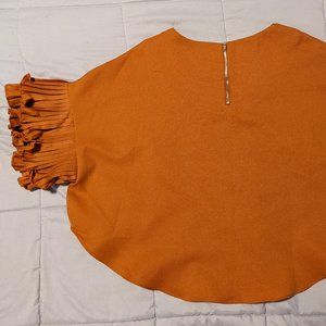 Blouse with Ruffle Sleeves